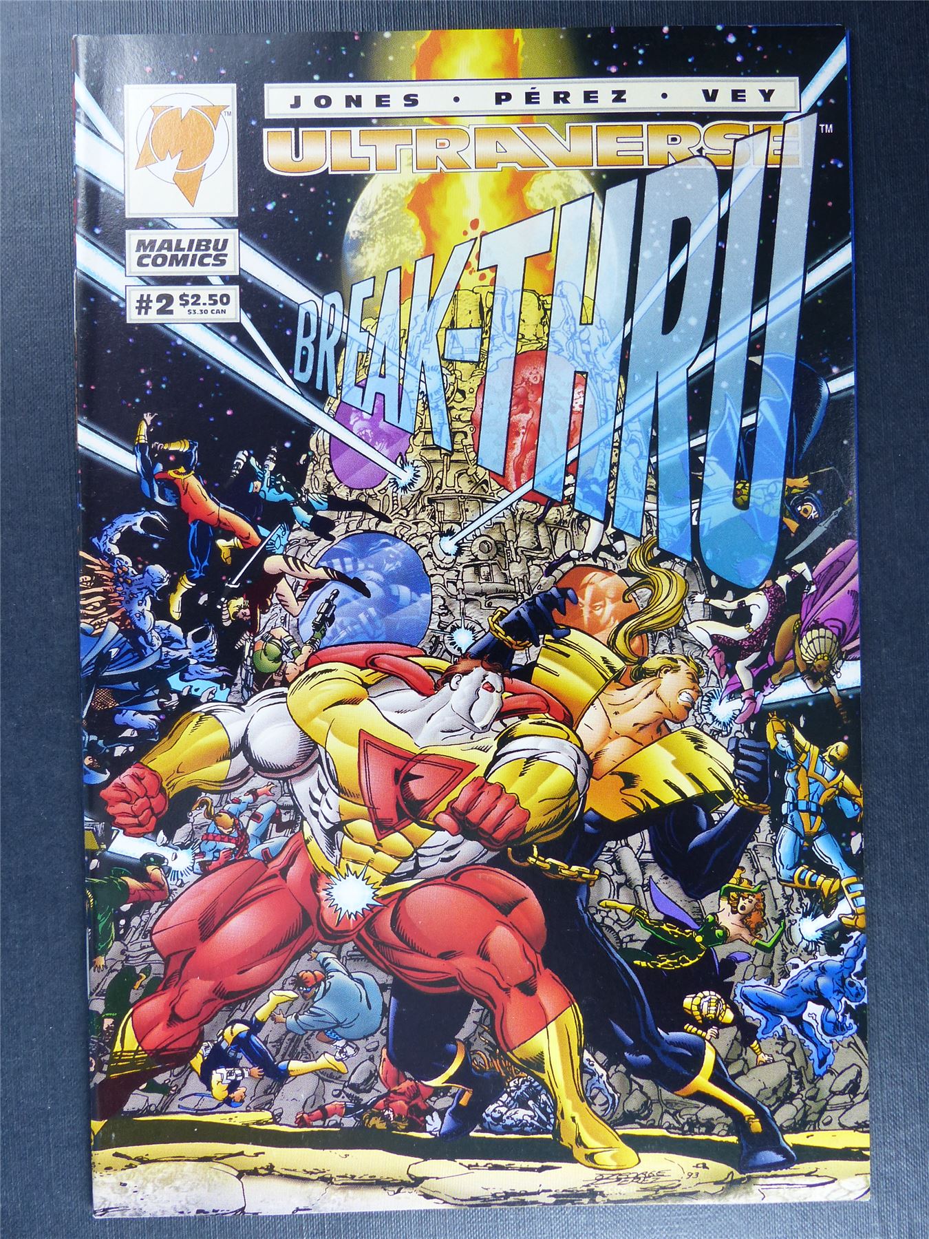 BREAK-THRU #2 - Malibu Comics #B2