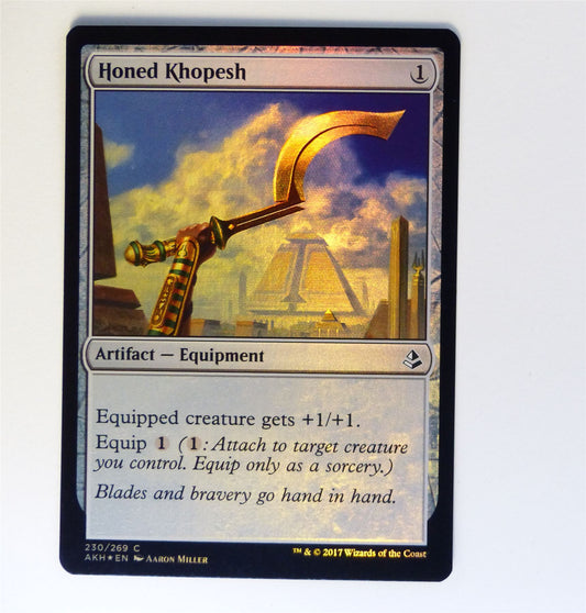 Honed Khopesh - Foil - Mtg Card # H95
