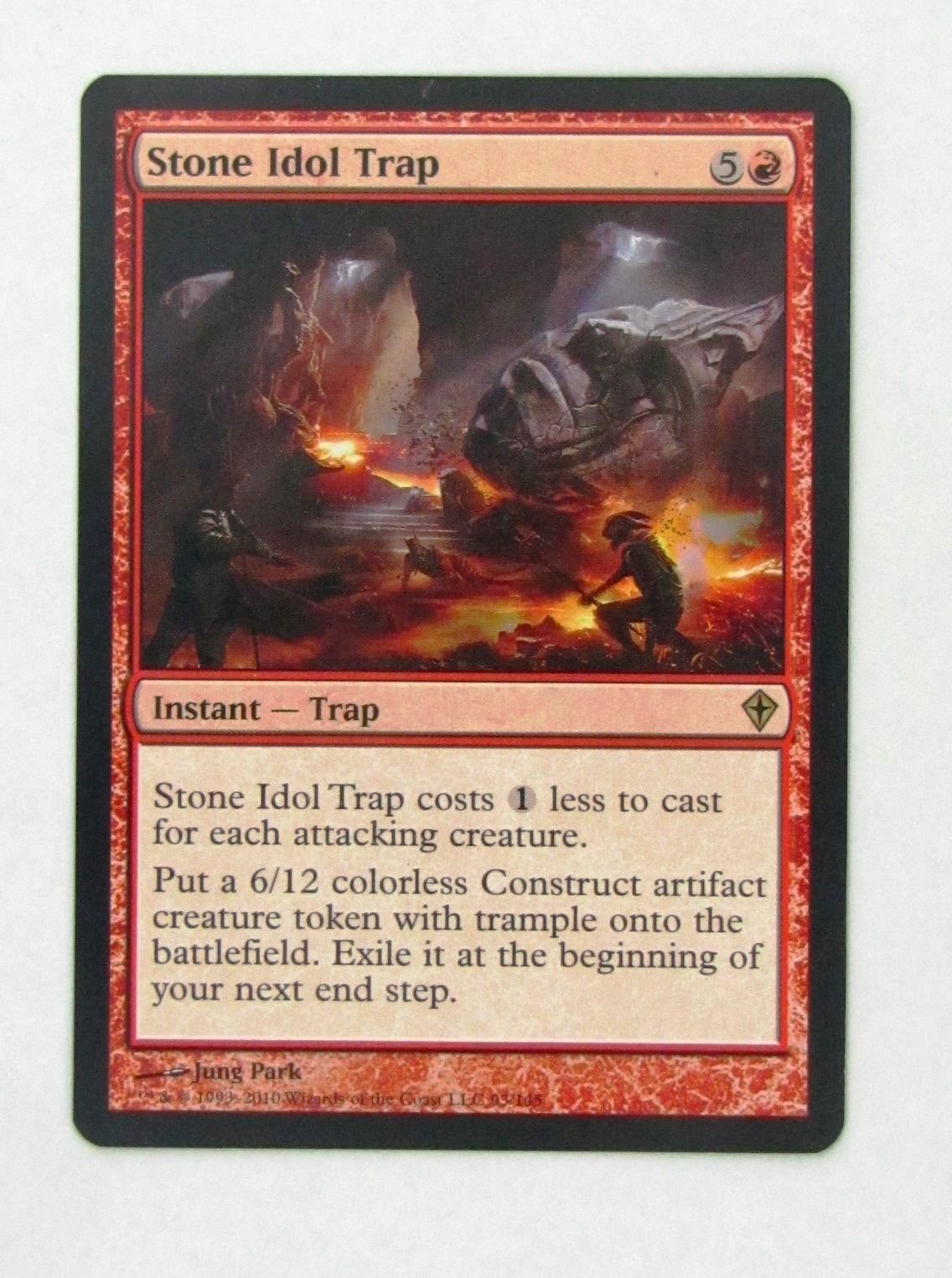 Mtg - STONE IDOL TRAP - Played Rare
