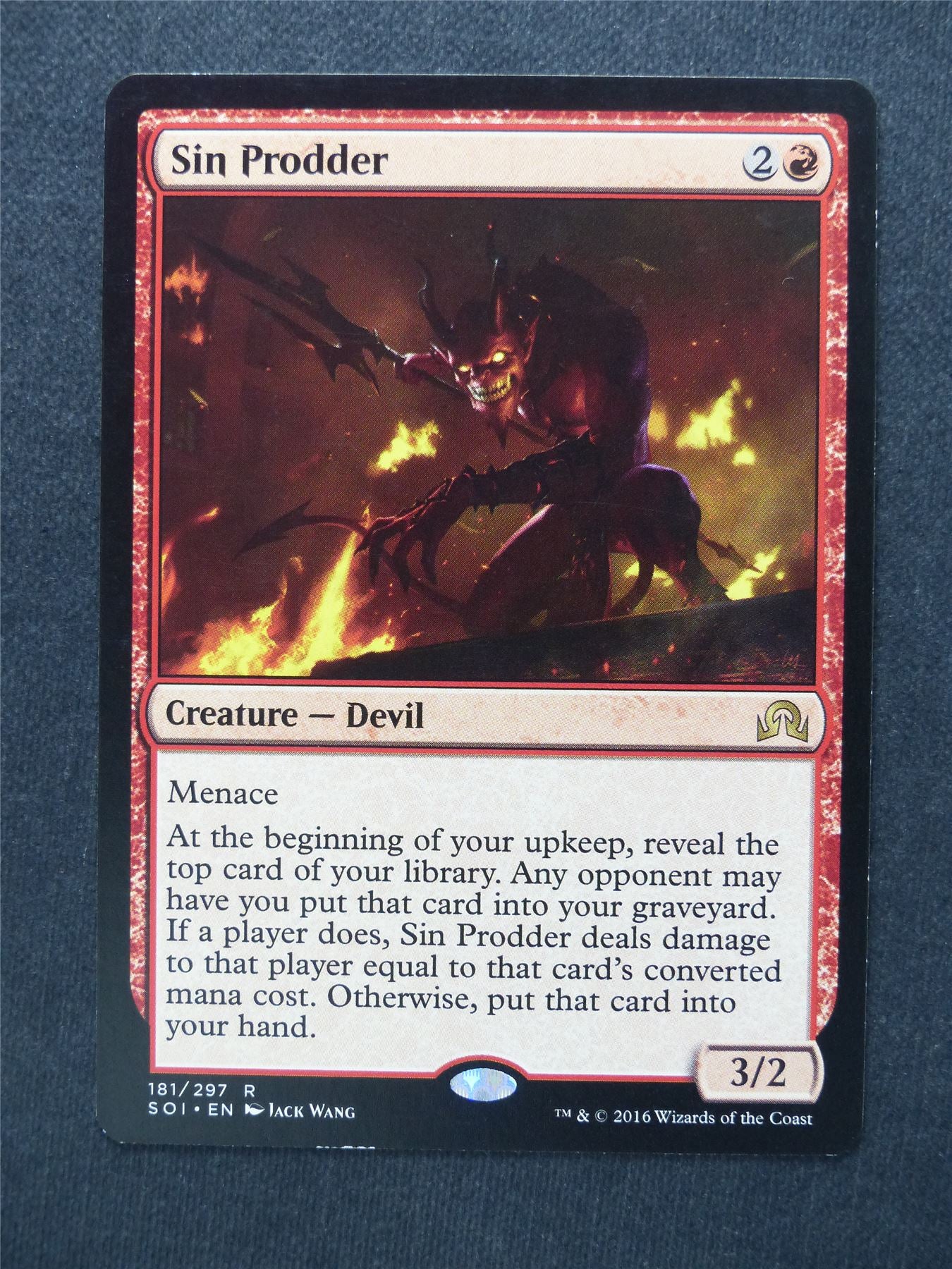 Sin Prodder - Mtg Magic Cards #FA