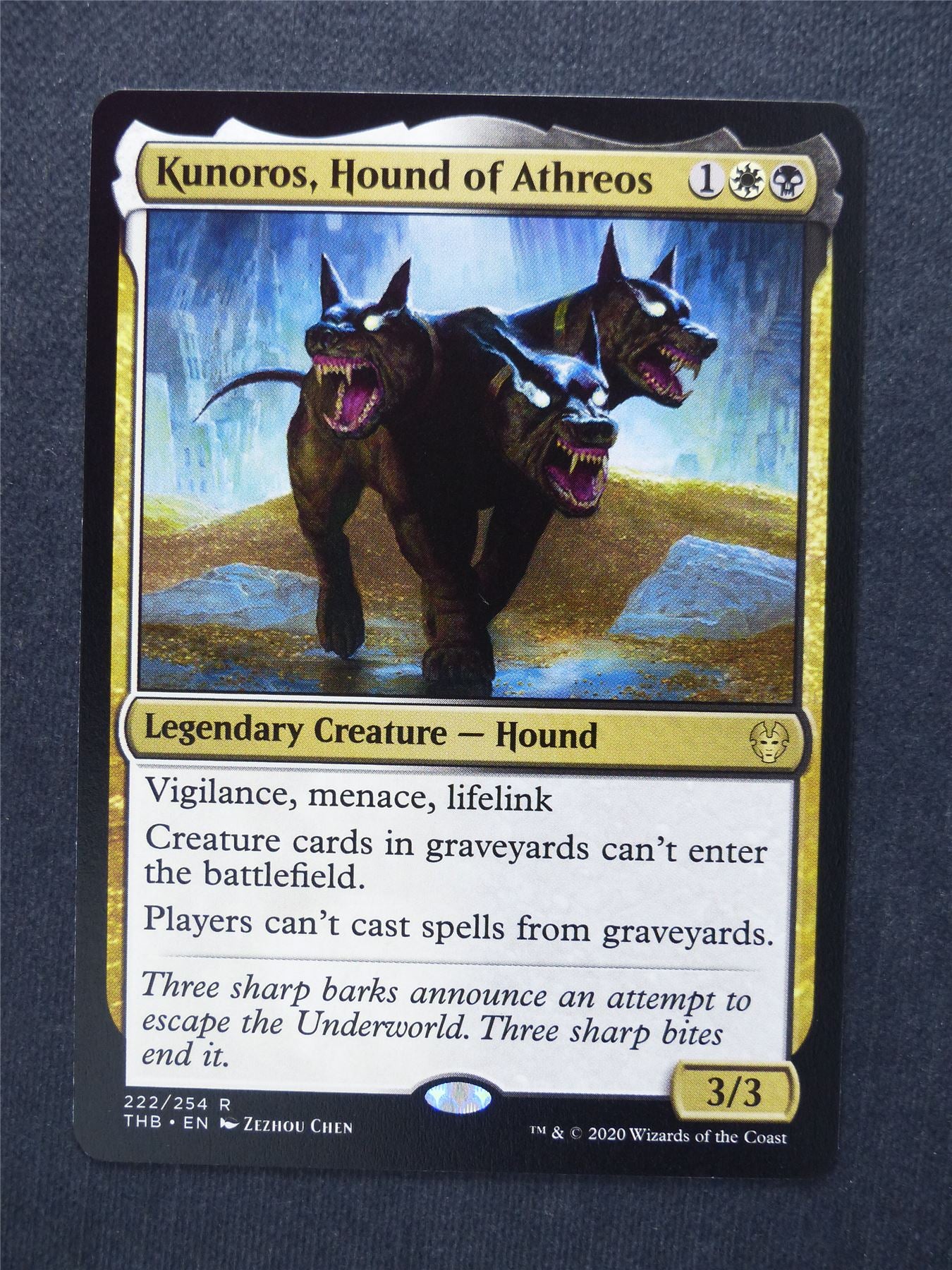 Kunoros Hound of Athreos - Mtg Magic Cards #3L Archeron Kunoros Hound of Athreos - Mtg Magic Cards #3L Archeron