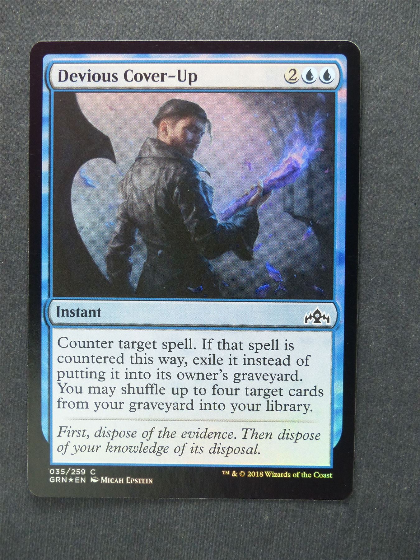 Devious Cover-Up Foil - Mtg Magic Cards #11O