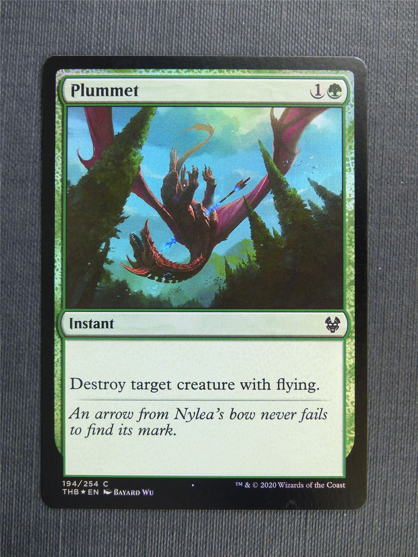 Plummet Foil - Mtg Magic Cards #39N