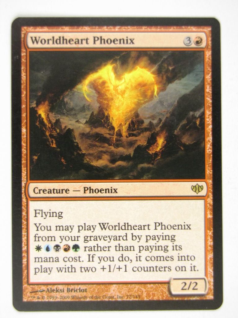 Mtg - WORLDHEART PHOENIX - Played Rare