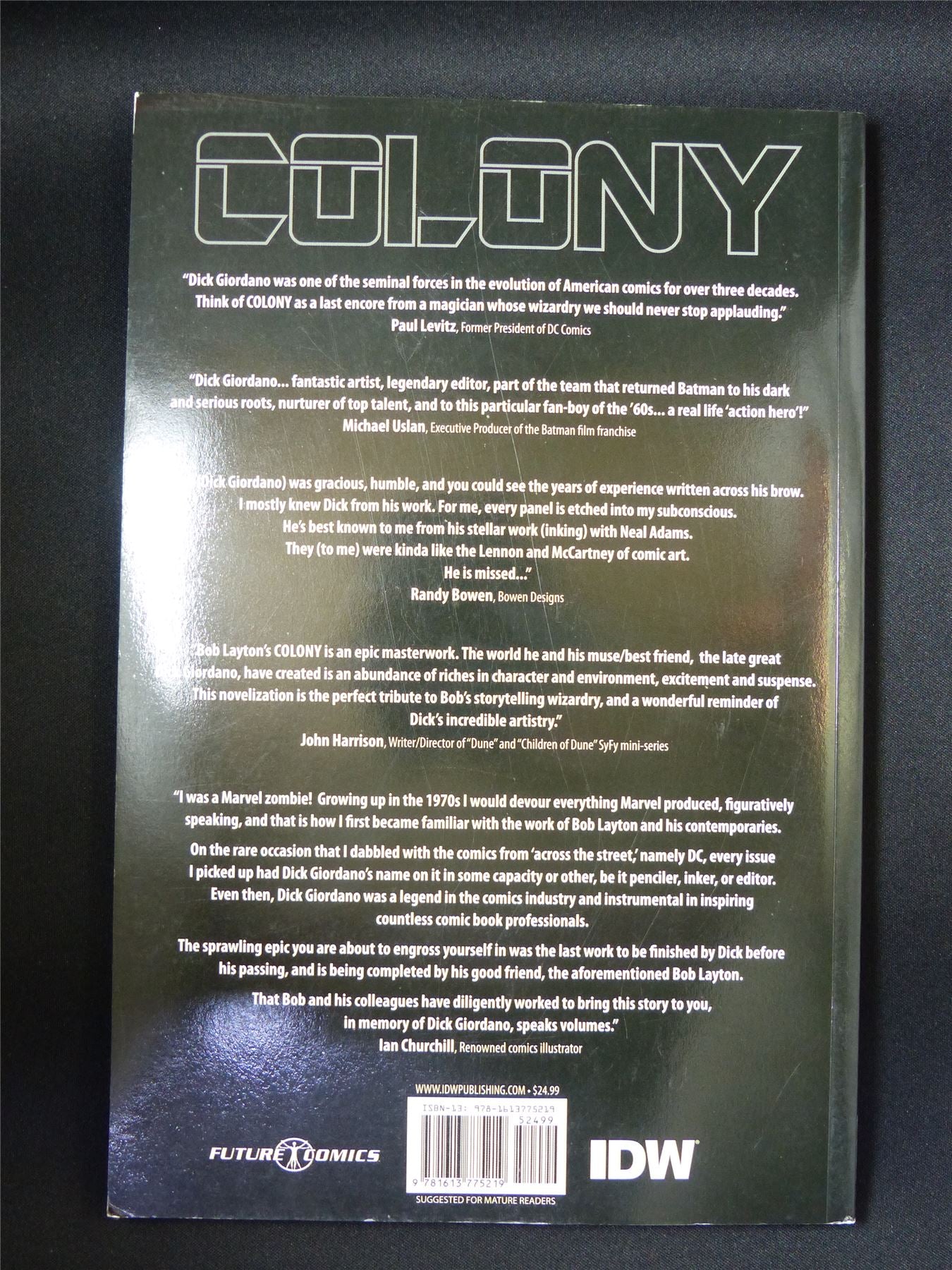 COLONY - IDW Graphic Softback #131