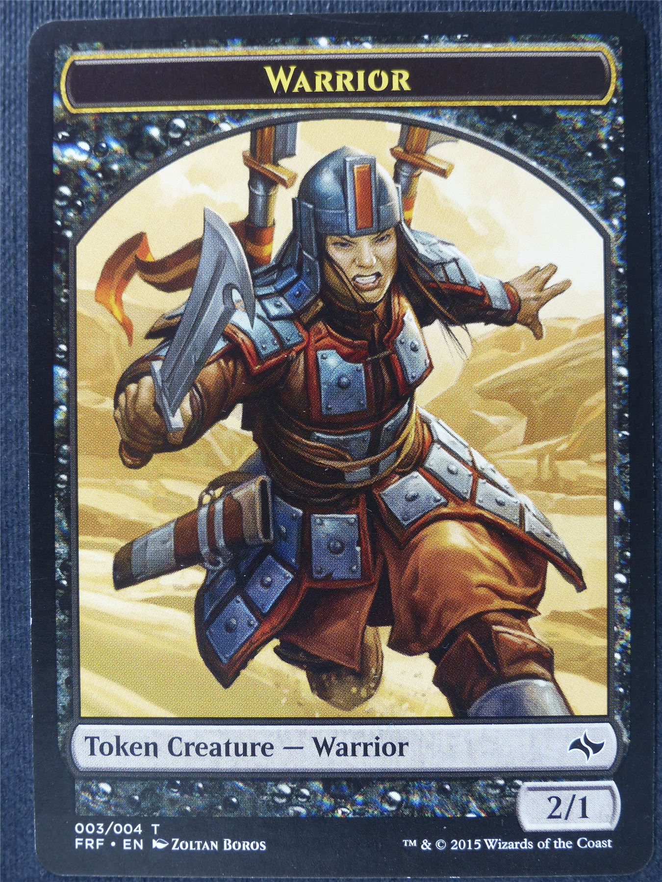 Warrior Token - Mtg Card #3UK