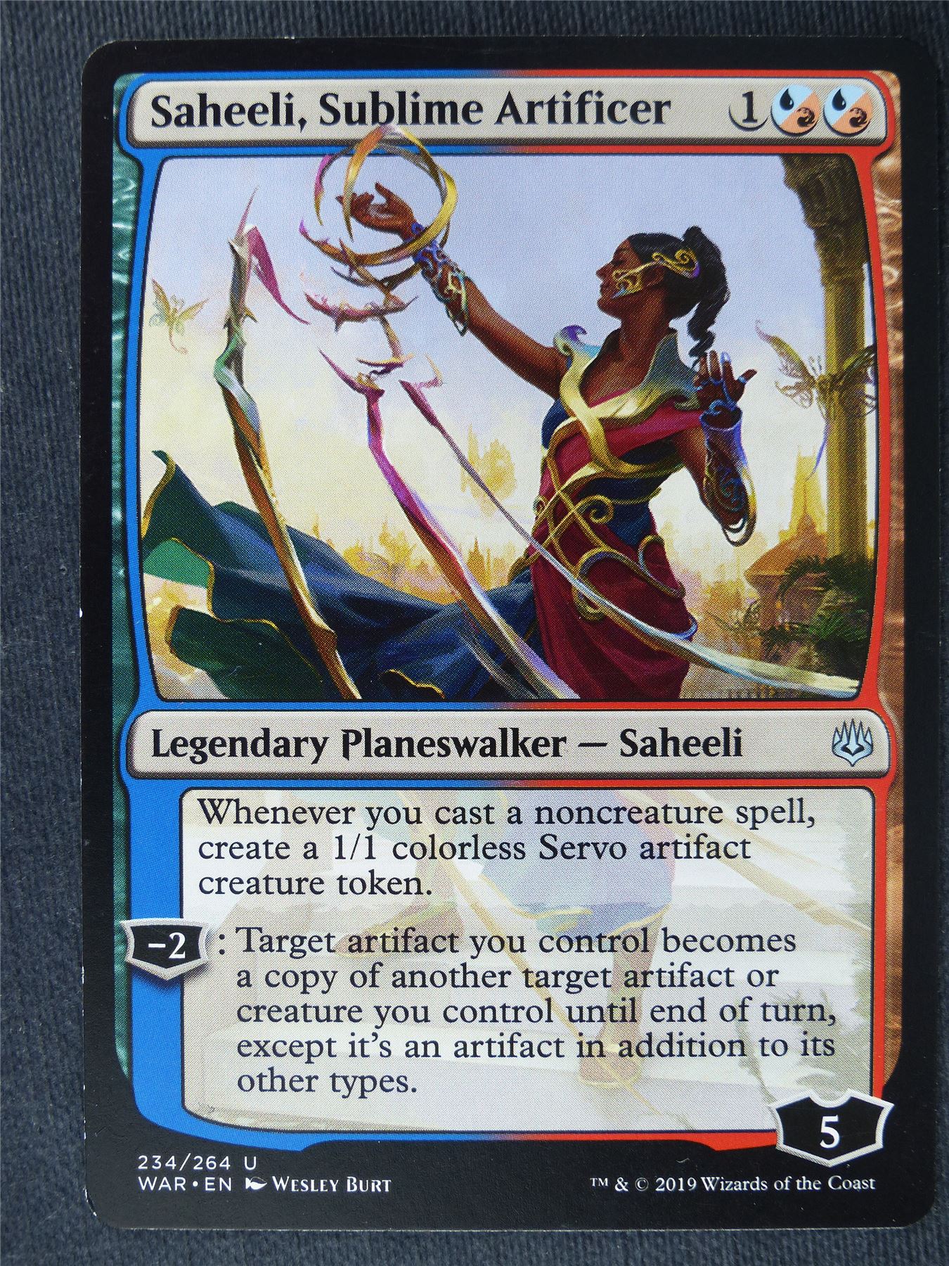 Saheeli Sublime Artificer - Mtg Magic Cards #NK