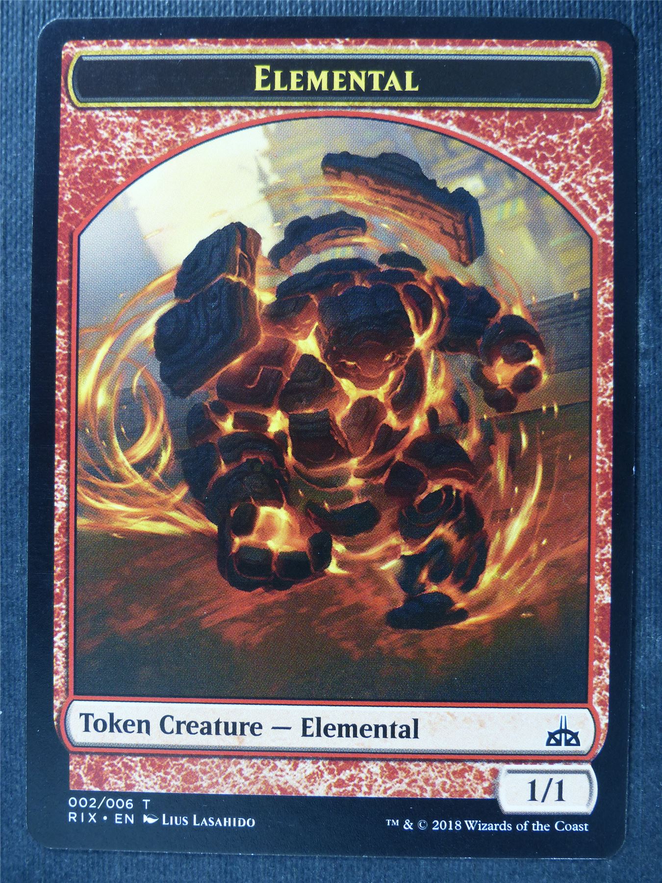 Elemetal Token - Mtg Card #3US