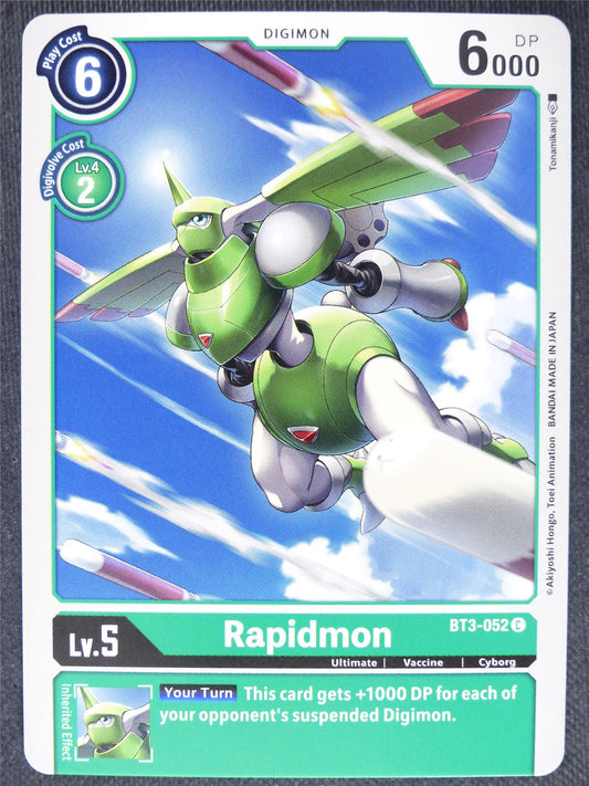 Rapidmon BT3-052 C - Digimon Cards #22