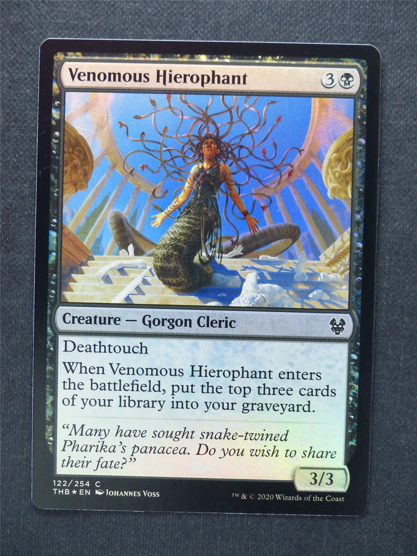 Venomous Hierophant Foil - Mtg Magic Cards #O8