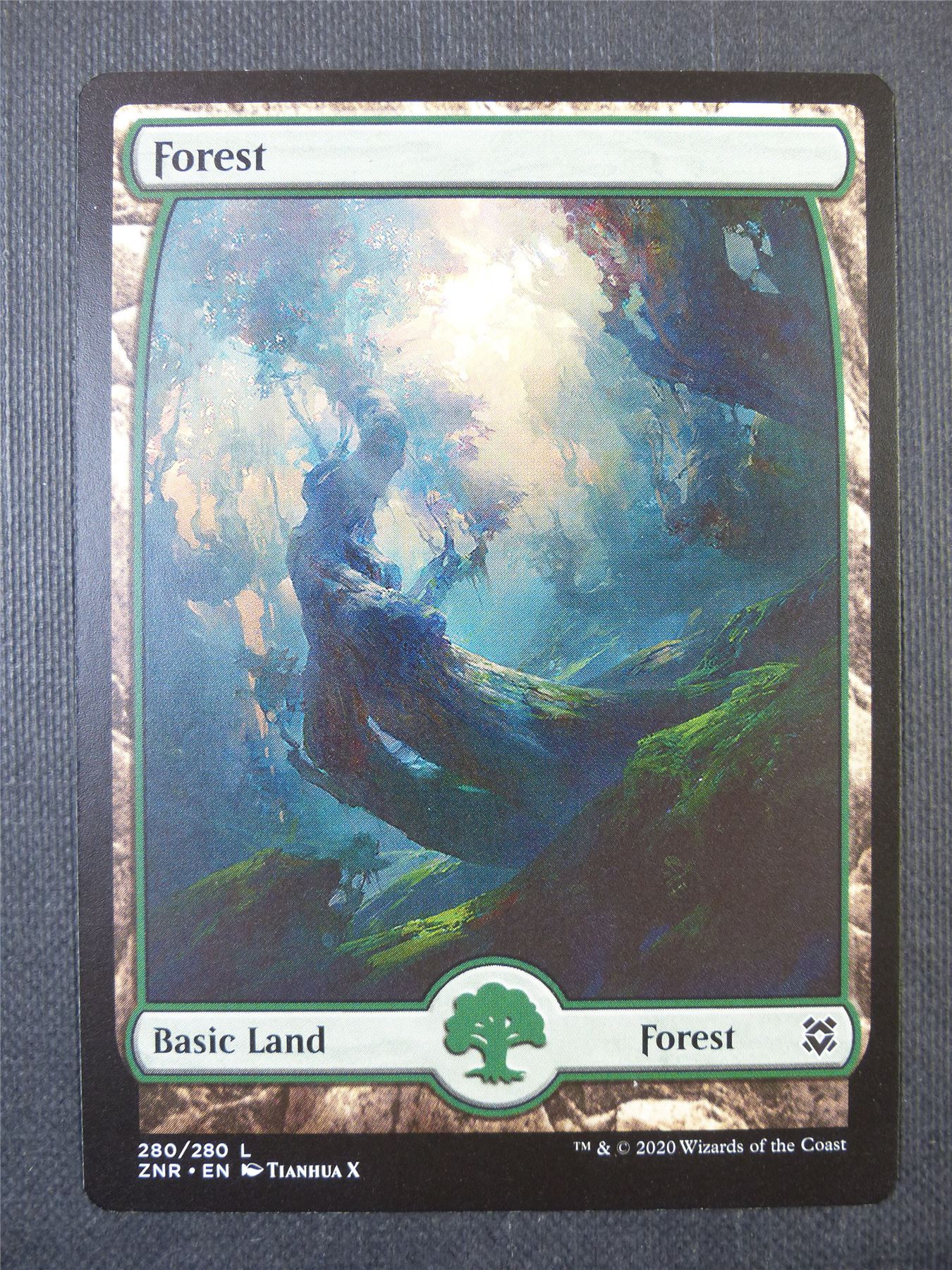 Forest 280/280 Full Art - Mtg Card #8XI