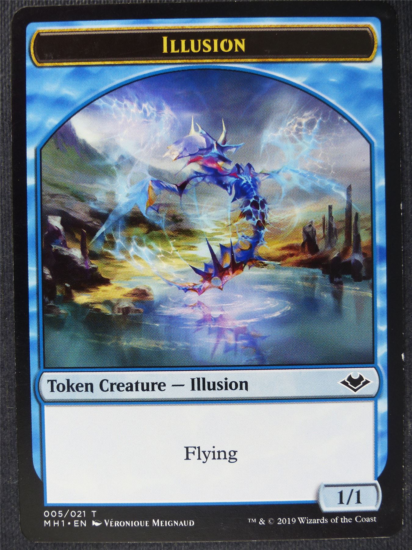 Spider/Illusion Token - Mtg Magic Cards #VT