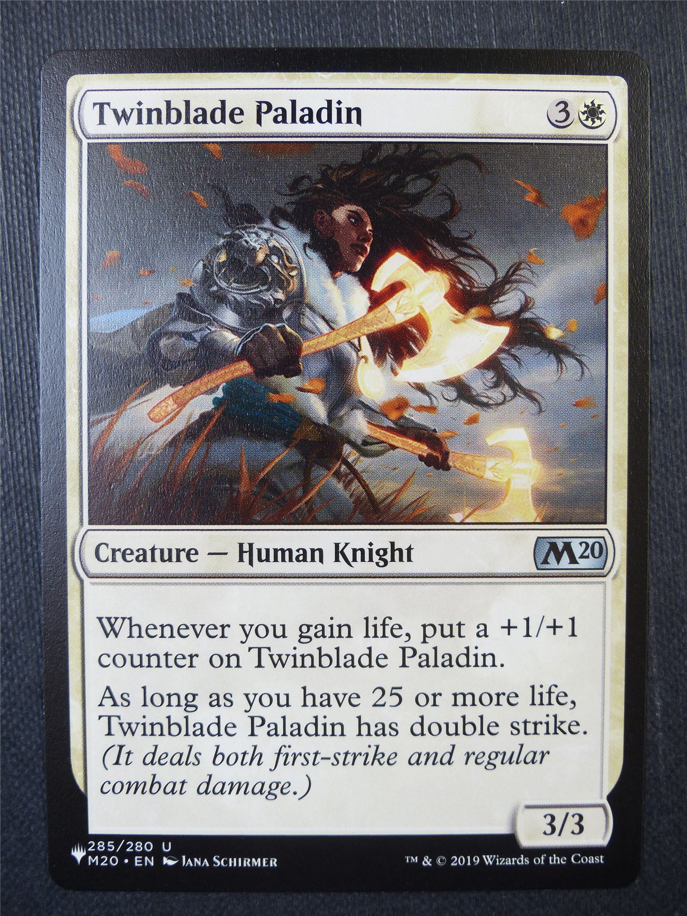 Twinblade Paladin - The List - Mtg Card #8BS
