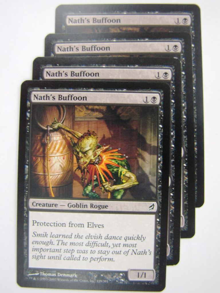 MTG Magic Cards: NATH'S BUFFOON x4 # 8E76