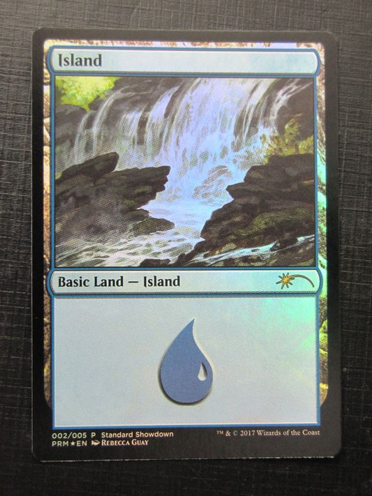 ISLAND 002/005 - FOIL Promo - Mtg Card # 3F84