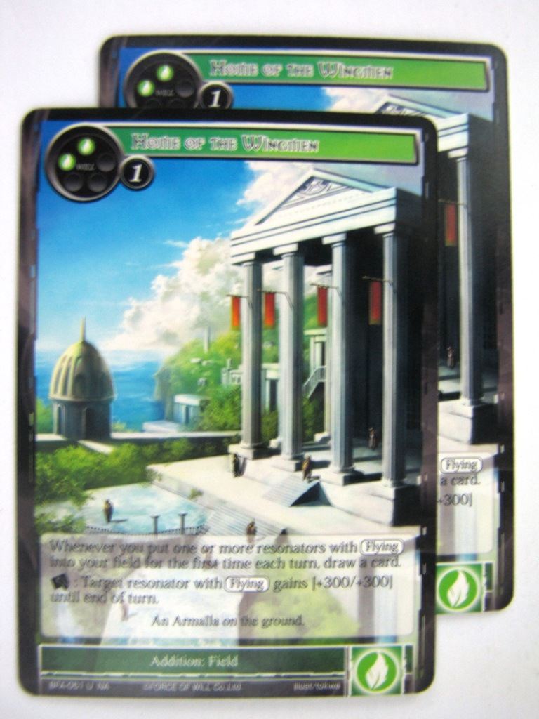 Force Of Will Cards: HOME OF THE WINGMEN x2 # 13C17