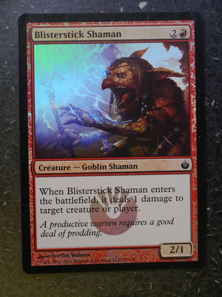 MTG Cards: BLISTERSTICK SHAMAN FOIL # 5C21