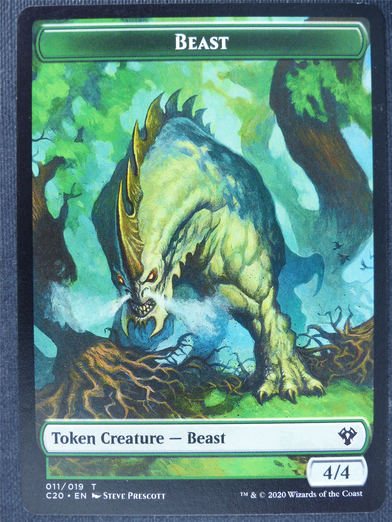 Bird Illusion/Beast Token - Mtg Magic Cards #W6