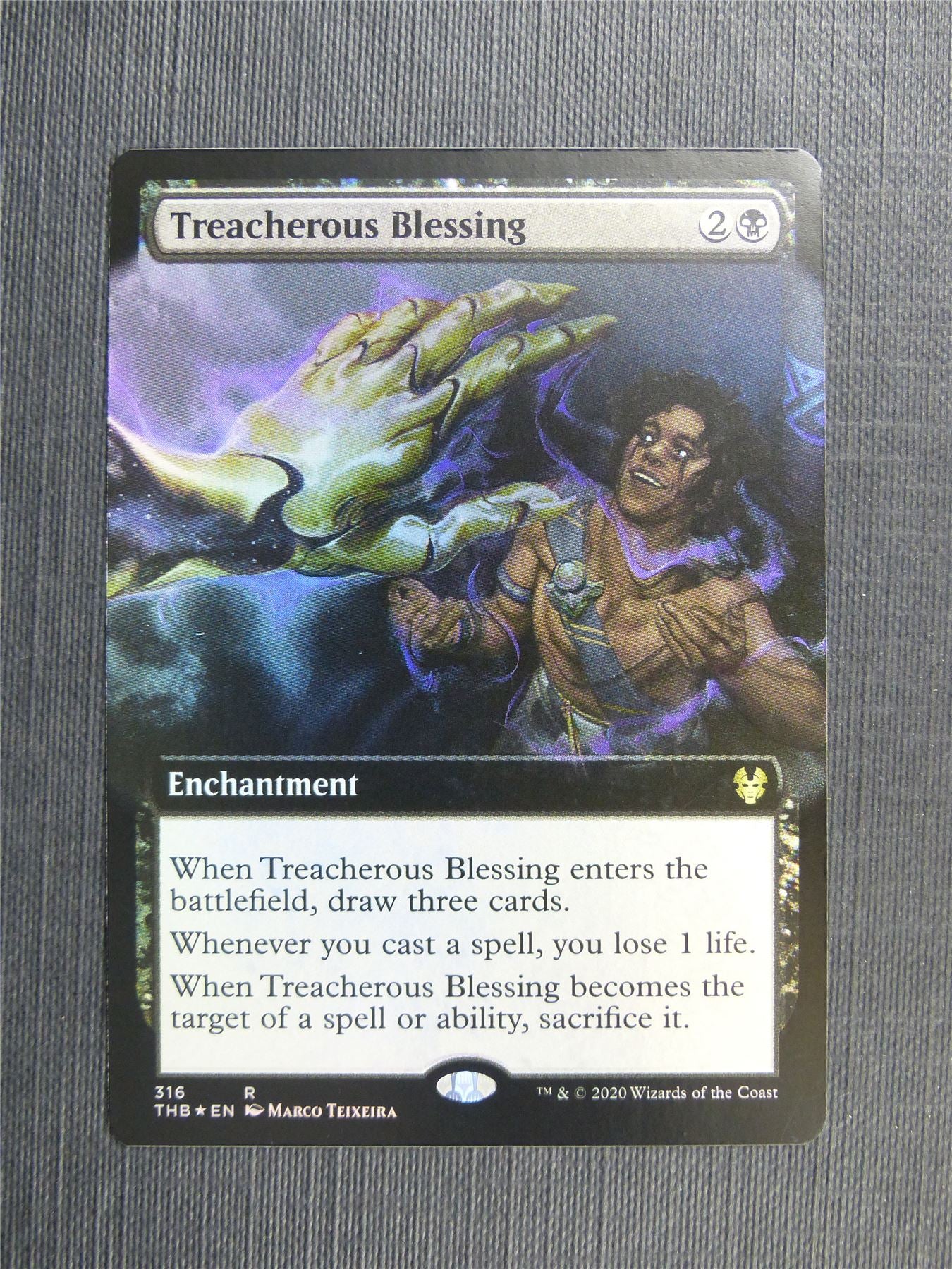 Treacherous Blessing Foil Extended Art #3HY
