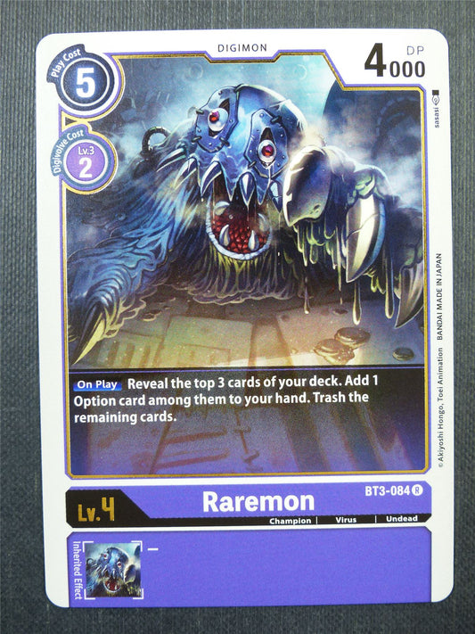 Raremon BT3 R - Digimon Card #42Y