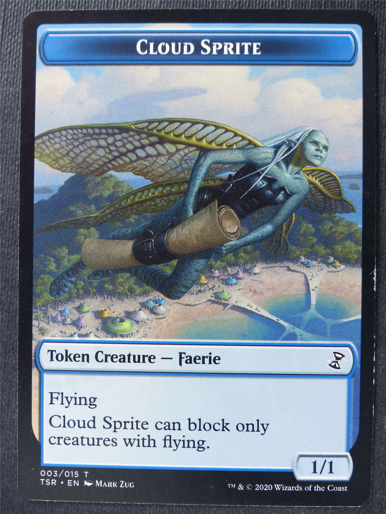 Cloud Sprite Token - Mtg Card #4QH