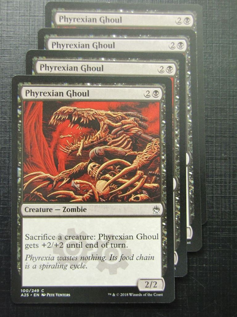 Phyrexian Ghoul x4 - Masters 25 - Mtg Card # 10B81