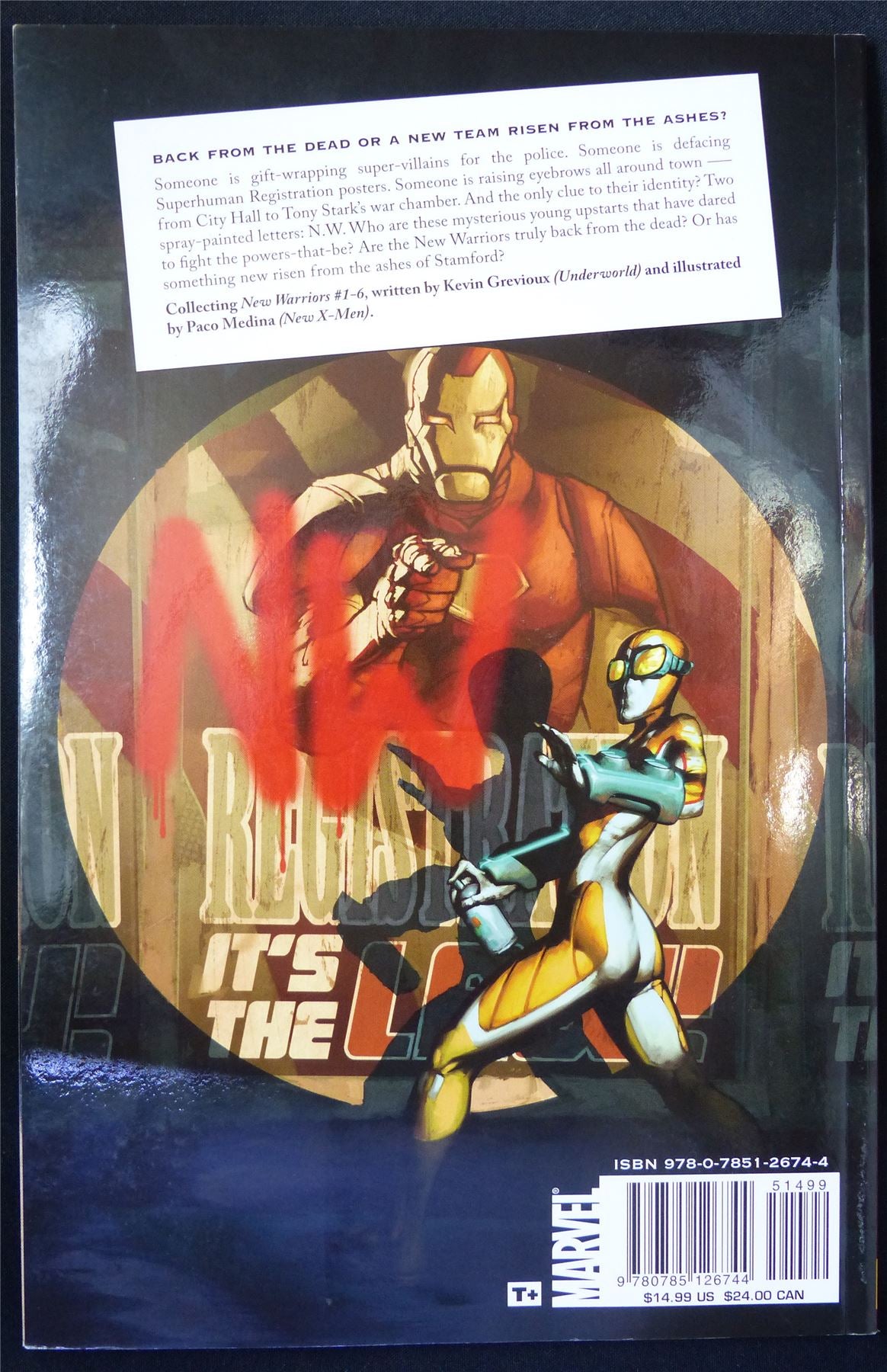 New WARRIOR: The Unusual Heroes: Defiant - Marvel Graphic Softback #2RW