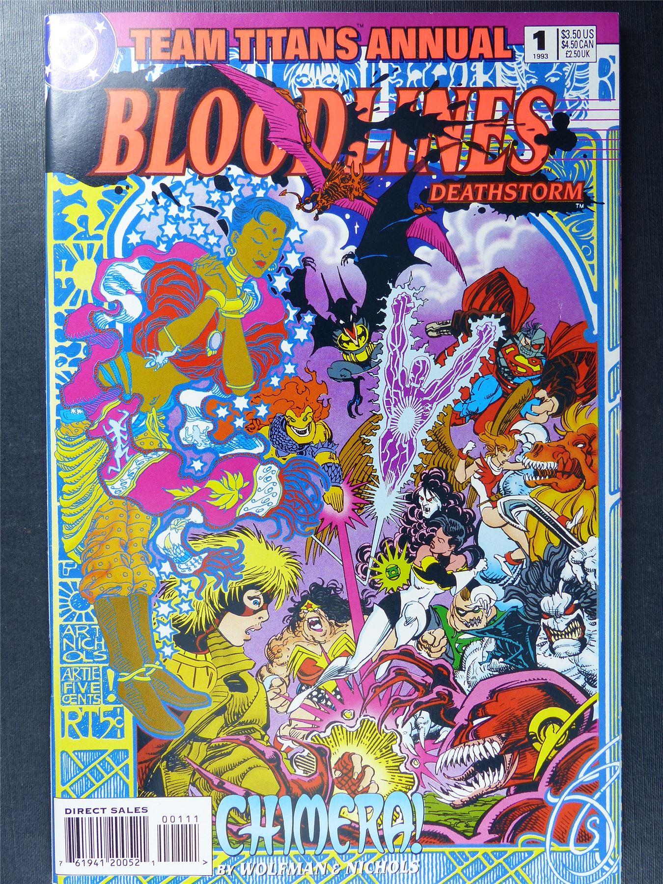 BLOODLINES: Deathstorm Annual #1 - DC Comics #Z