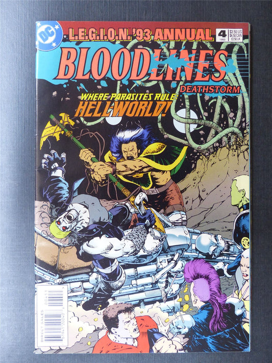 BLOODLINES Deathstorm #4 - DC Comics #1Y5