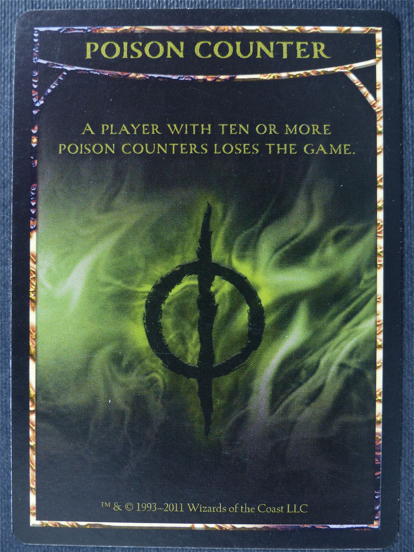 Poison Counter Token - Mtg Card #1VM