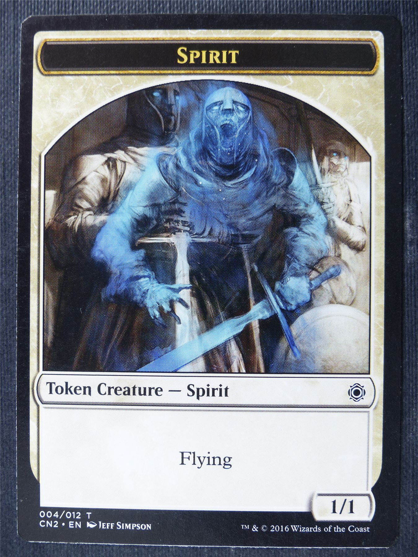 Spirit Token - Mtg Card #3ZB