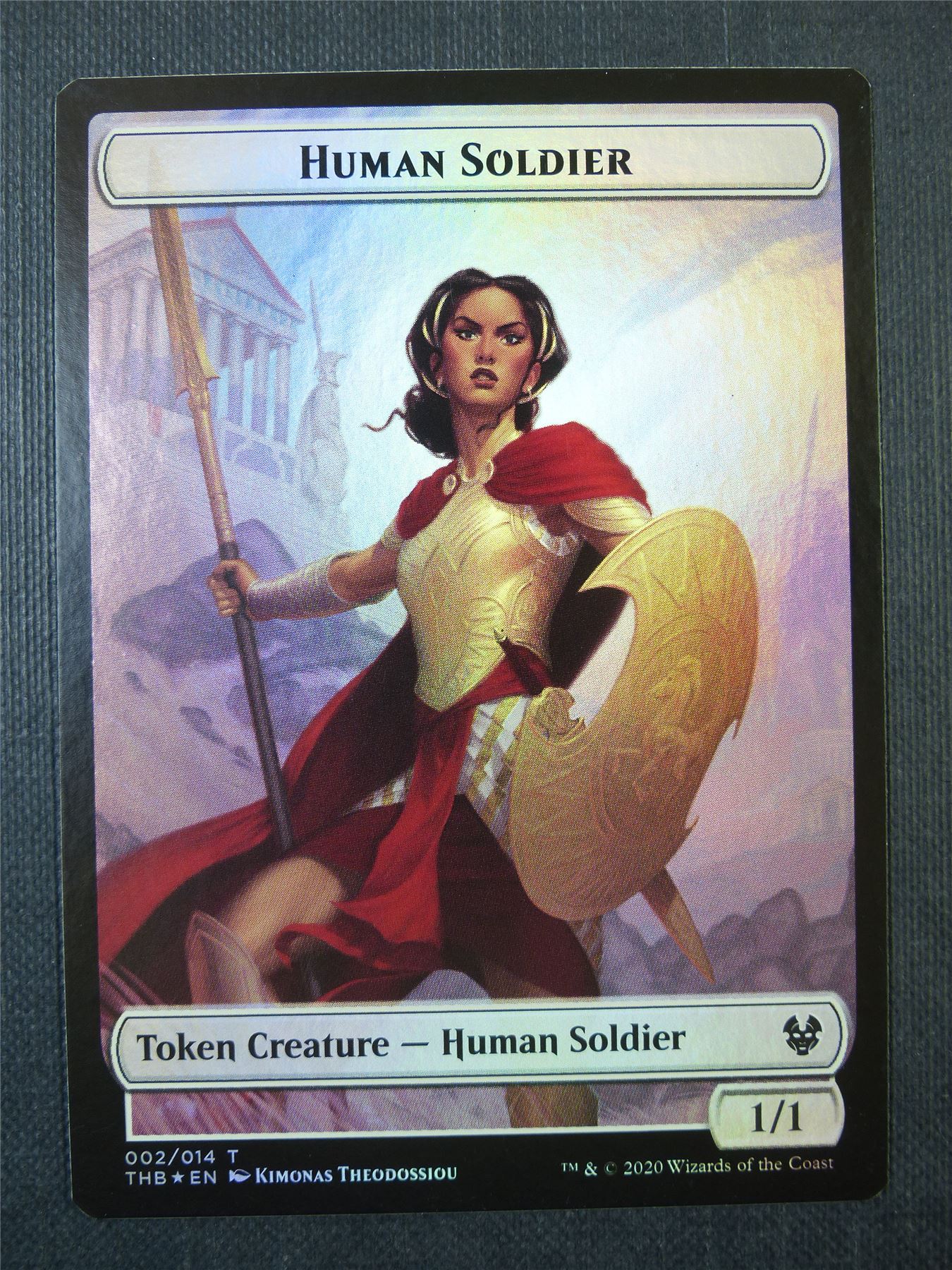 Human Soldier Foil Token - Mtg Card #8YB