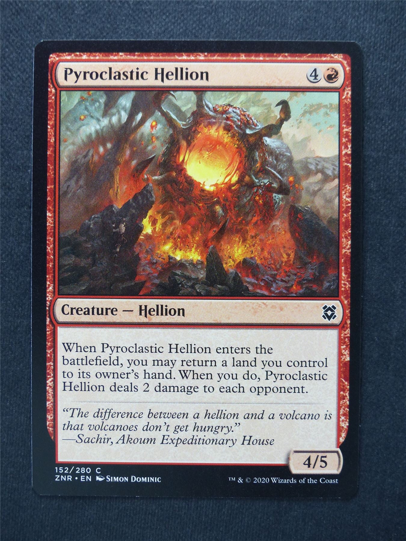 Pyroclastic Hellion - Mtg Magic Cards #V3