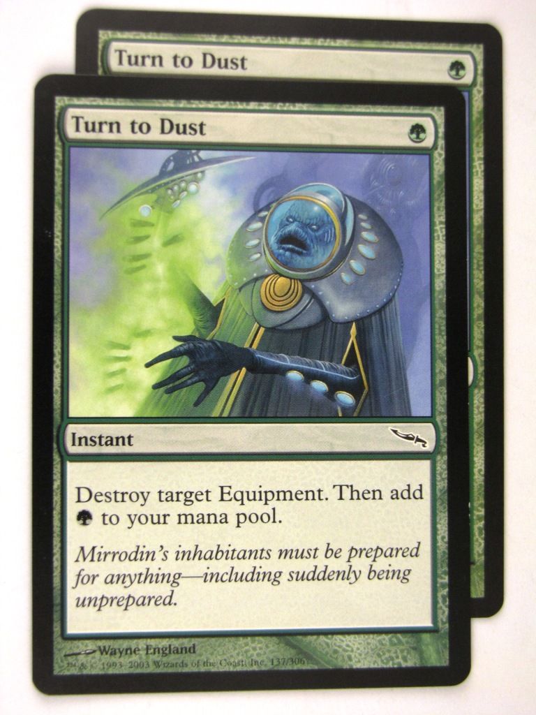 MTG Magic: the Gathering Cards: TURN TO DUST x2: MRD