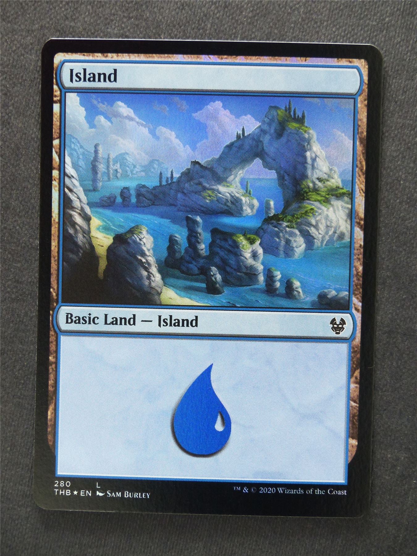 Island 280 Foil - Mtg Magic Cards #Y7