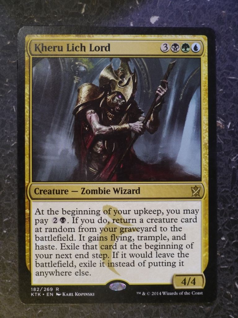 MTG Magic Cards: KHERU LICH LORD RARE # 6I35