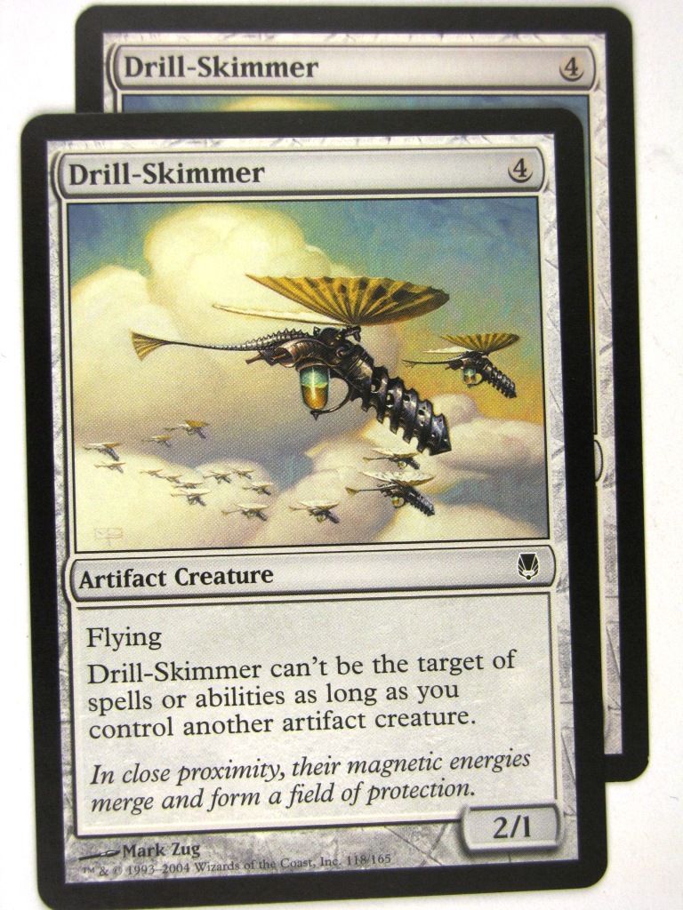 MTG Magic: the Gathering Cards: DRILL-SKIMMER x2: DST