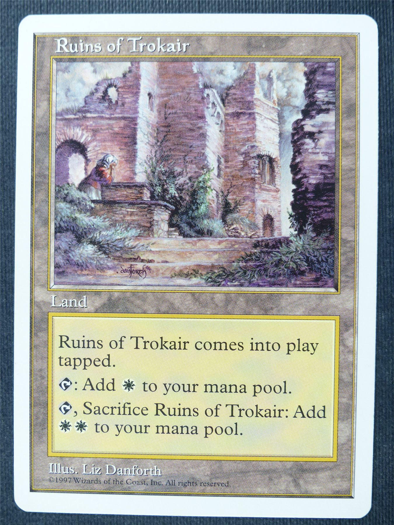 Ruins of Trokair - Fifth Edition - Mtg Magic Cards #2Q3