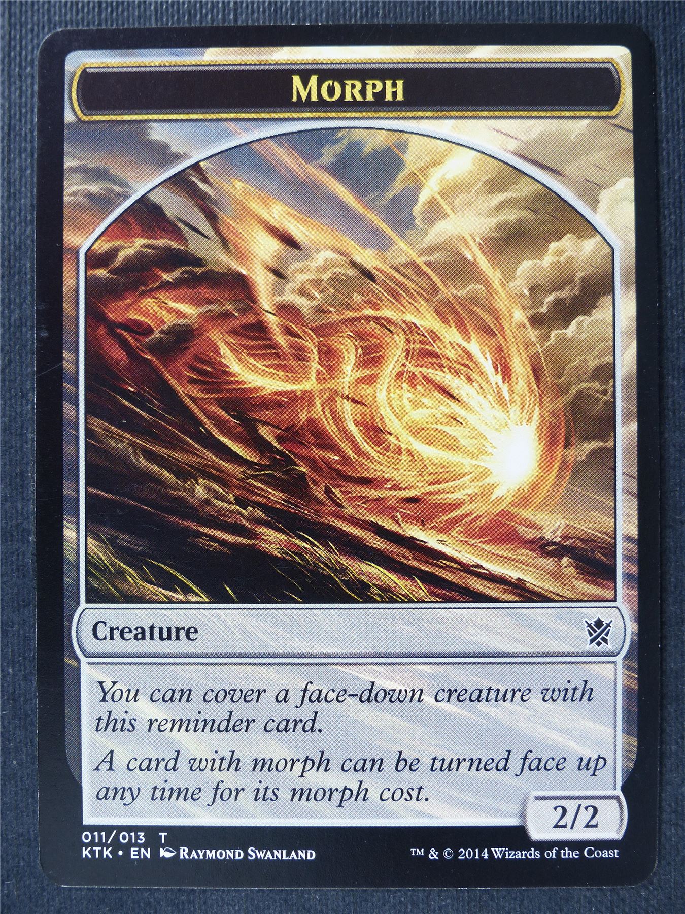 Morph Token - Mtg Card #1RS