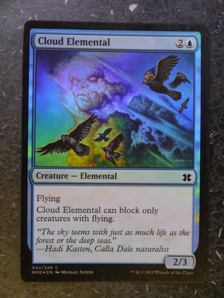 MTG Cards: CLOUD ELEMENTAL FOIL # 5E73