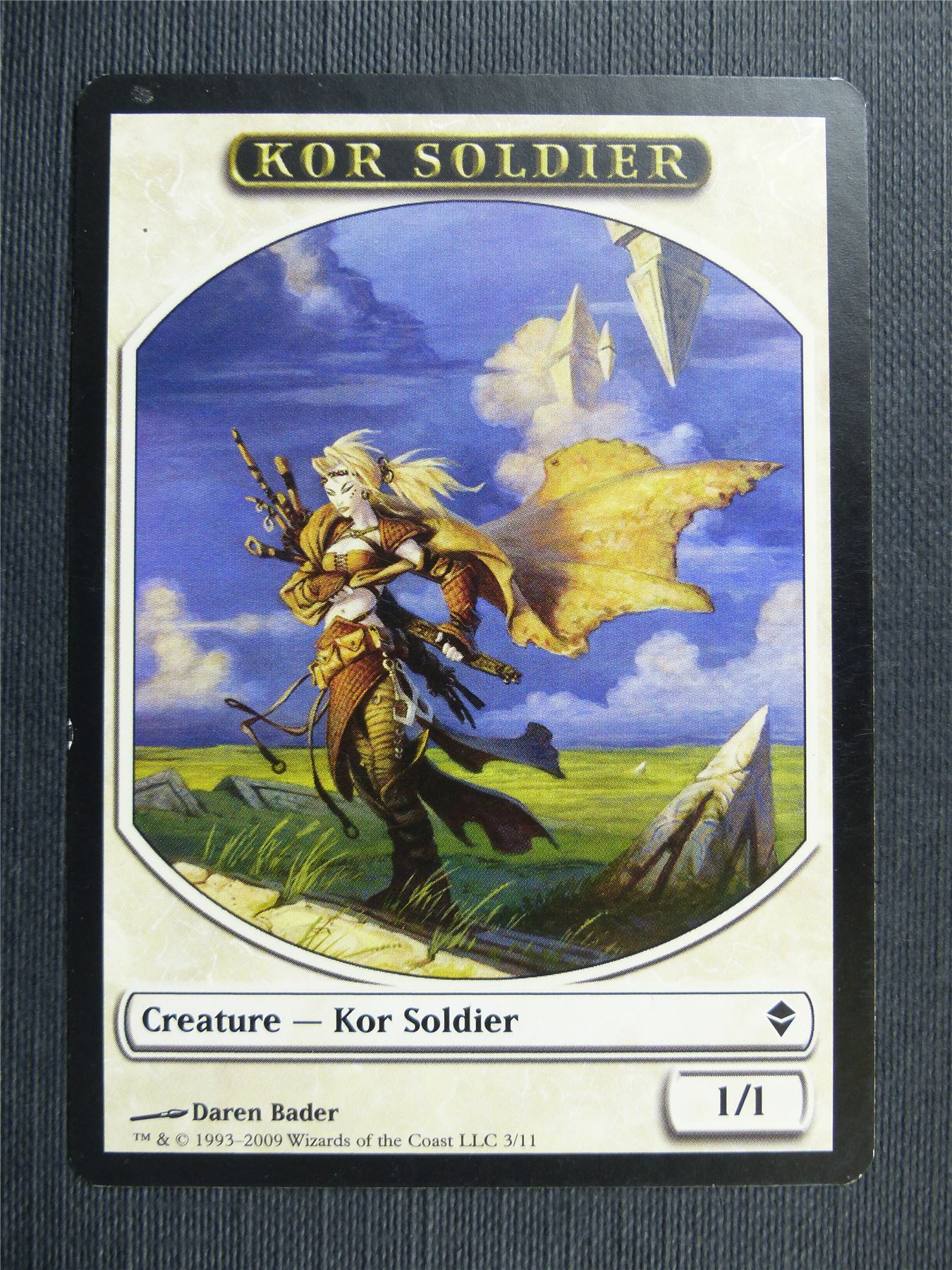 Kor Soldier Token - Mtg Magic Cards #44X