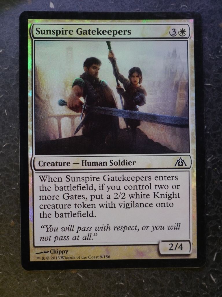 MTG Magic Cards: SUNSPIRE GATEKEEPERS FOIL # 4I27