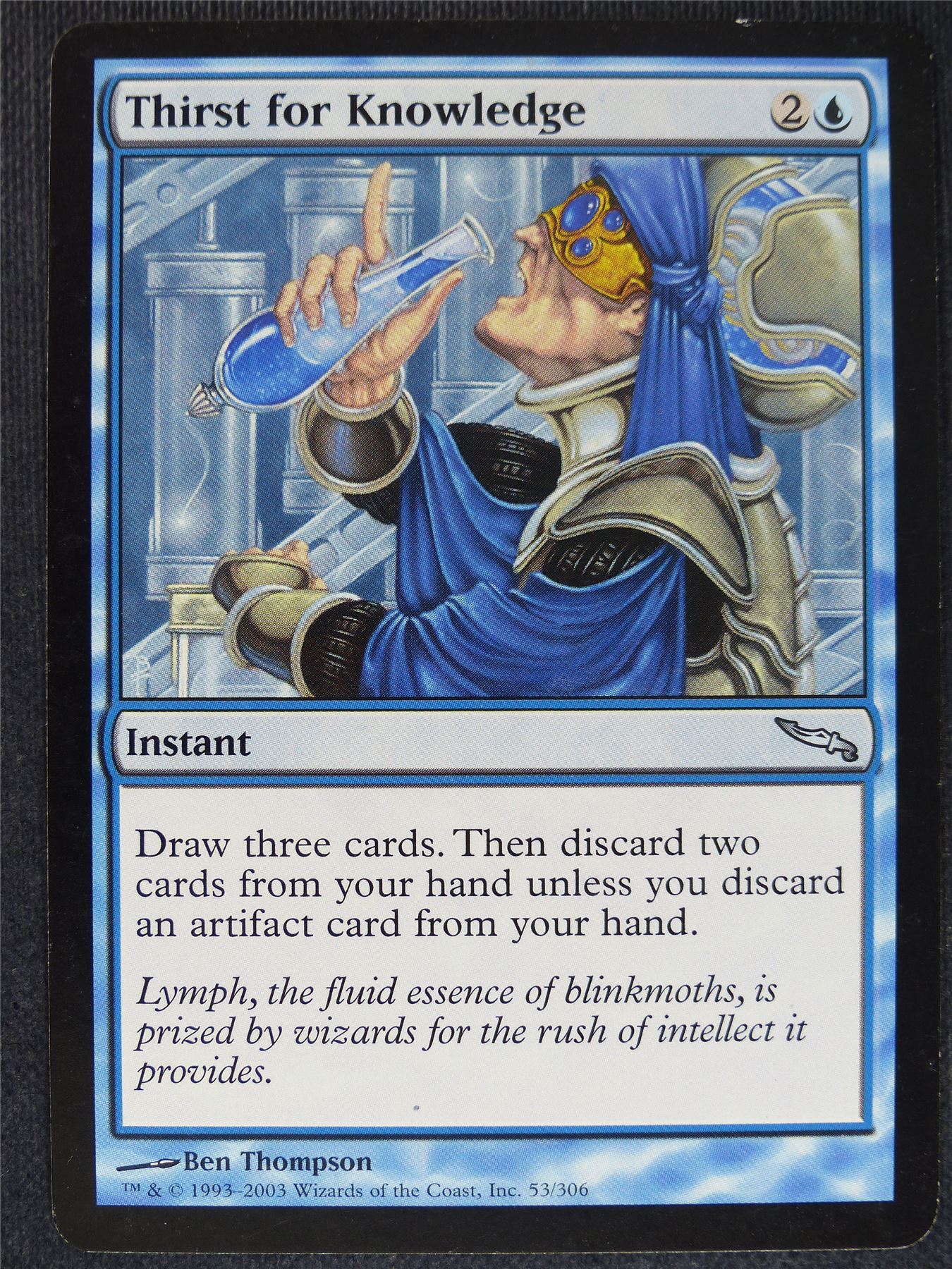 Thirst for Knowledge - Mtg Magic Cards #GD