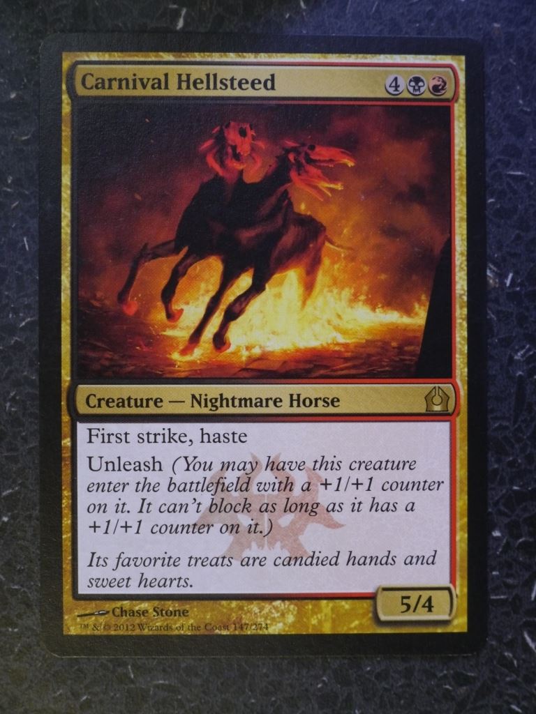 MTG Magic Cards: CARNIVAL HELLSTEAD RARE # 6I49