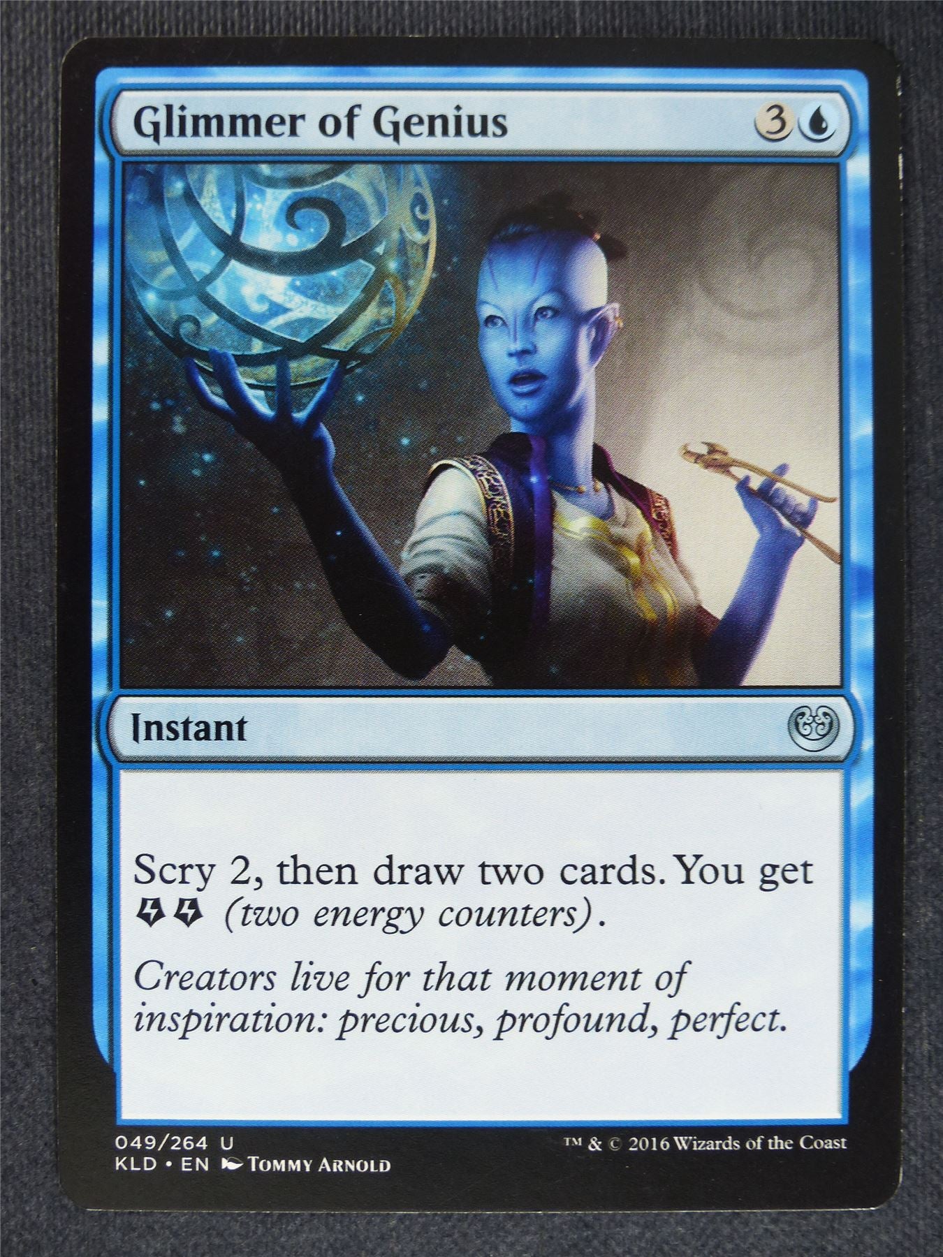 Glimmer of Genius - Mtg Magic Cards #GI
