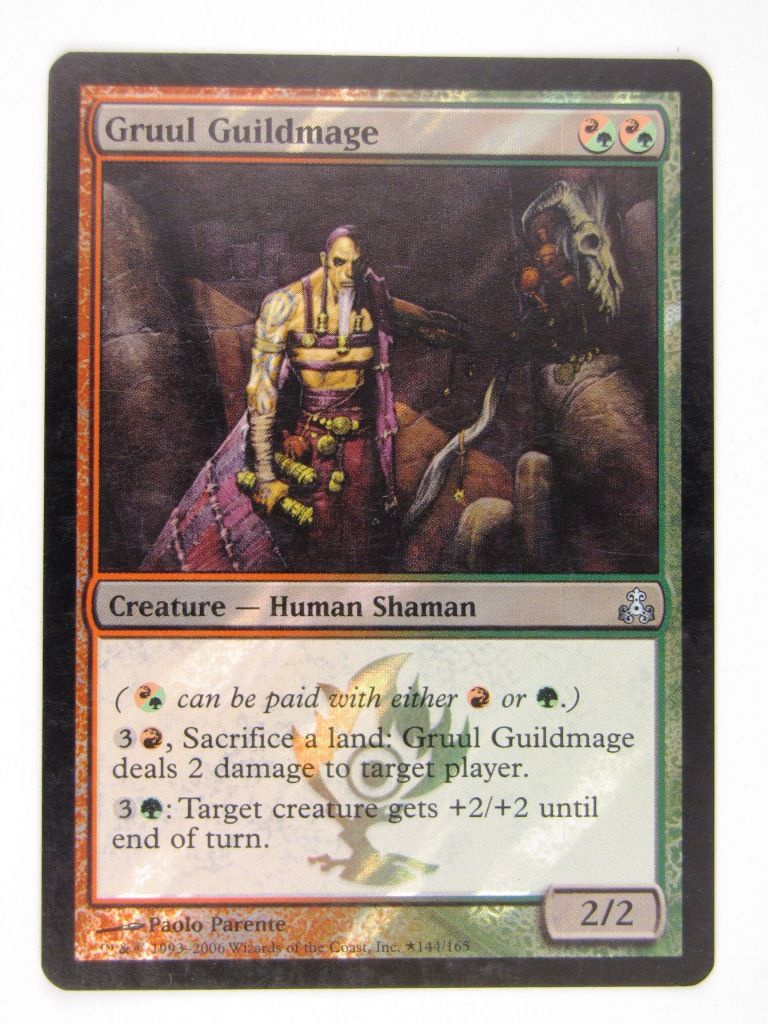 Mtg FOIL - GRUUL GUILDMAGE promo - played