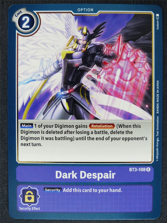 Dark Despair BT3-108 R - Digimon Cards #OF