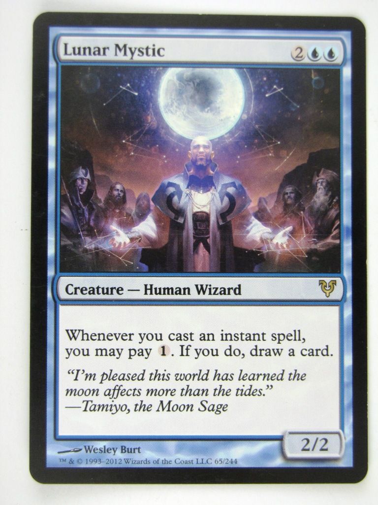 MTG played Cards: LUNAR MYSTIC # 13F84