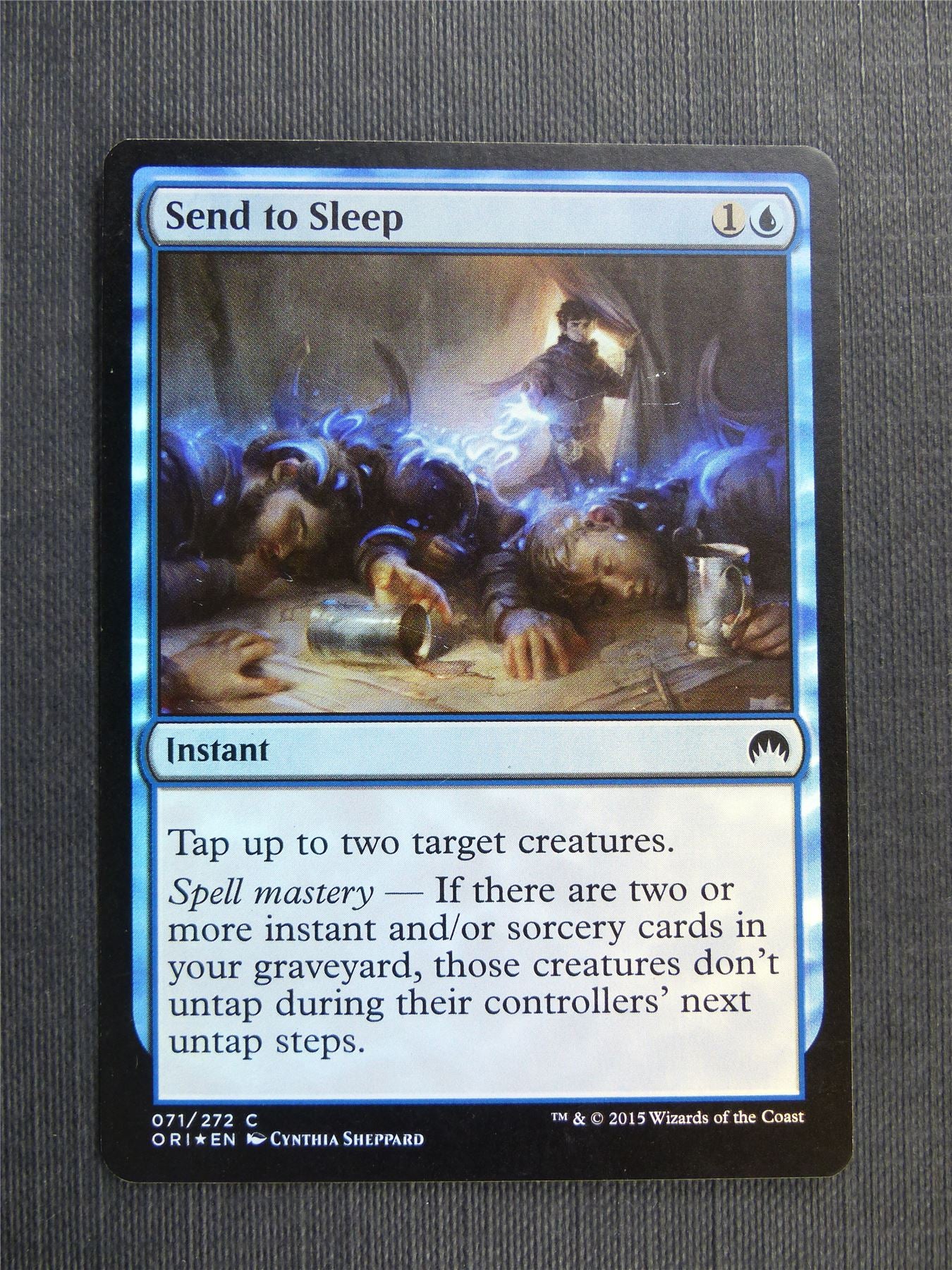 Send to Sleep Foil - Mtg Magic Cards #4A4