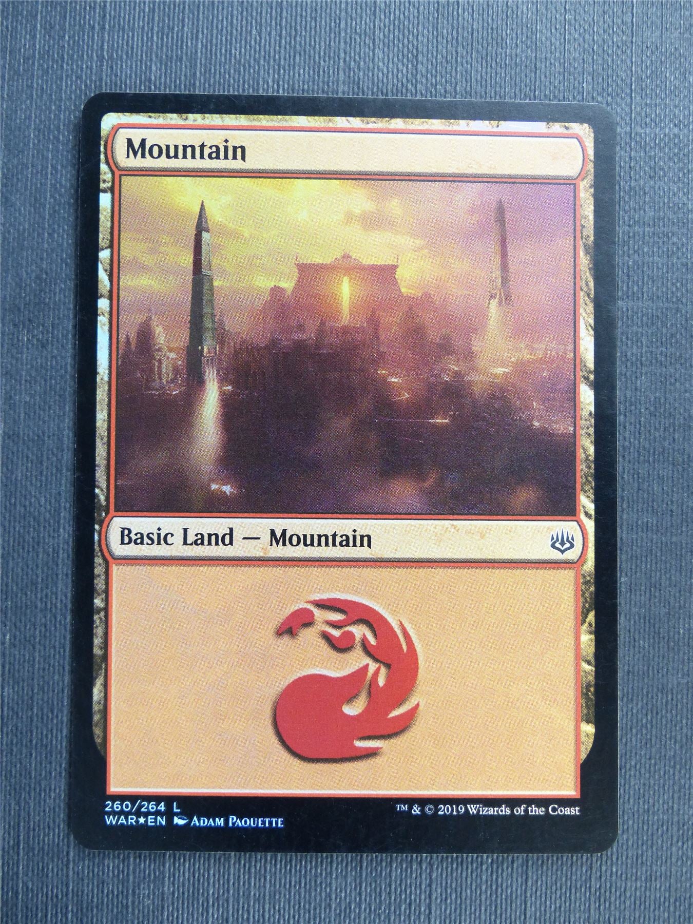 Mountain 260/264 Foil - Mtg Magic Cards #4CT